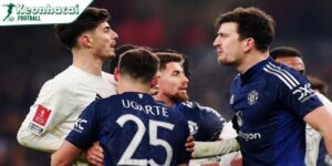 Harry Maguire nhận biệt danh 'Harrydinho' sau màn trình diễn xuất sắc trước Bilbao 7 Bruno Fernandes ngạc nhiên về khả năng của Maguire