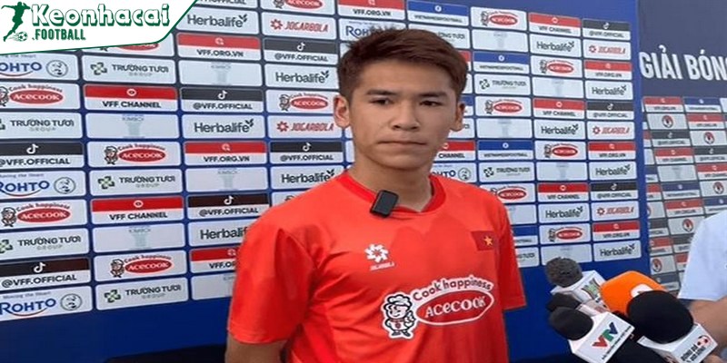 Sao trẻ Lê Văn Thuận: Tự tin và khao khát thể hiện trong màu áo U22 Việt Nam