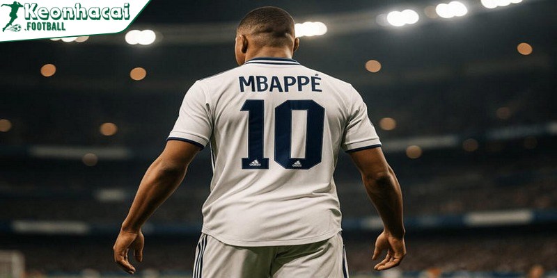 Kylian Mbappe chính thức khoác áo số 10 tại đội tuyển Real Madrid 2 Chiếc áo số 10 – Biểu tượng của tài năng và trọng trách
