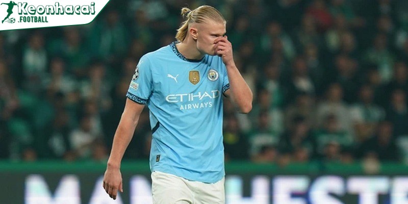 Sự cố bất ngờ: Haaland chảy máu trên sân, cần khâu 3 mũi 3 Haaland cần nghỉ ngơi vài ngày để vết thương ổn định