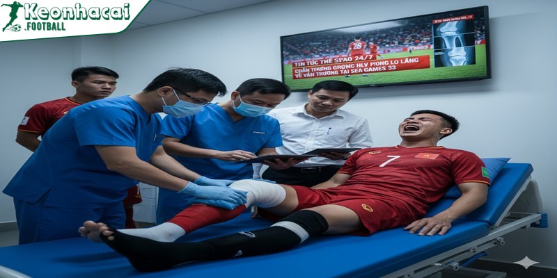 Tác động của chấn thương Văn Trường đến tham vọng vàng SEA Games 33