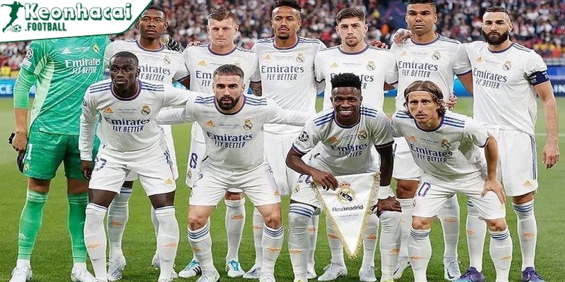 CLB Real Madrid điển hình trong các đội bóng xuất sắc nhất thời đại